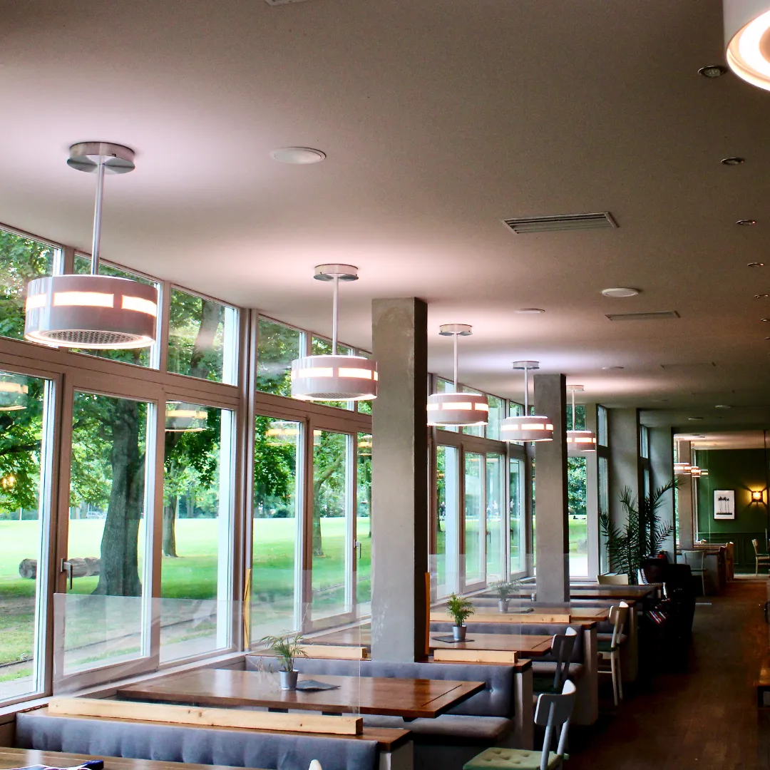 Hotel und Restaurant mit dp Purifier